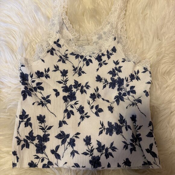 URBAN OUTFITTERS size small floral tank top - Picture 1 of 4